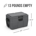 RUGGED ROAD 65 V2 BLUE STEEL COOLER