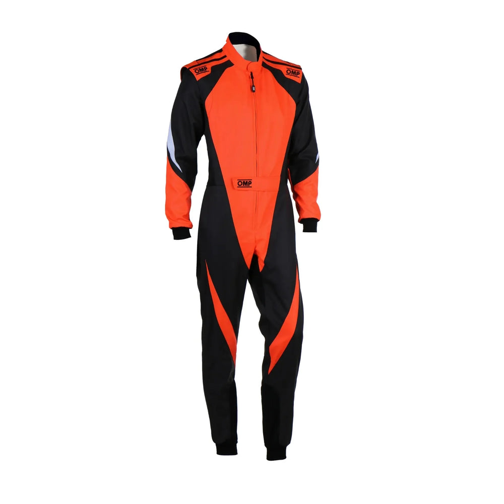 OMP KS-3X OVERALL FIA 8877-2022 (KIDS) BLACK / RED SZ 150