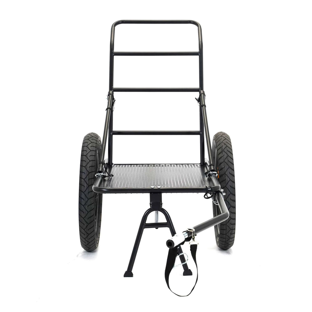FOLDING DEER EBIKE TRAILER W/150200LBS CAPACITYINCLUDES AXLE EXTENDERS