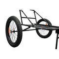 FOLDING DEER EBIKE TRAILER W/150200LBS CAPACITYINCLUDES AXLE EXTENDERS