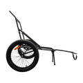 FOLDING DEER EBIKE TRAILER W/150200LBS CAPACITYINCLUDES AXLE EXTENDERS