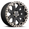 WARLORD 18x8.0 5/114.3 ET35 CB76.1 MATTE BLK W/MACHINE DARK TINT LIP