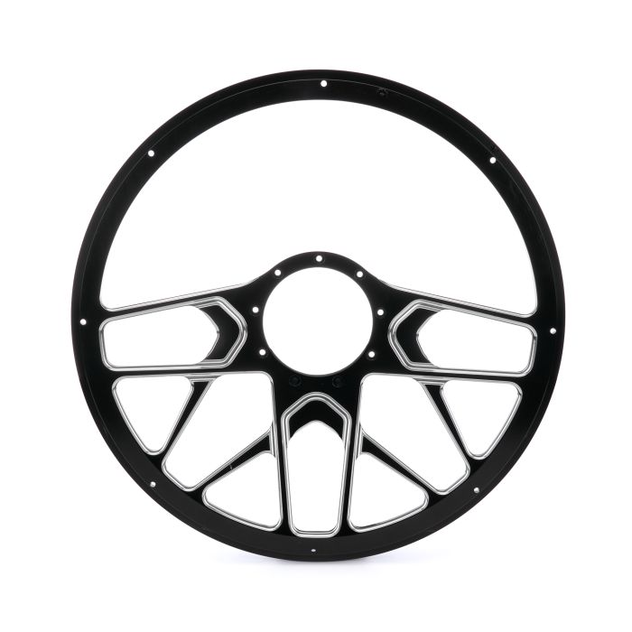 Steering Wheel 1/2 Wrap 15.5in Redline Polished