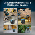 LGR COMMERCIAL DEHUMIDIFIER GREEN