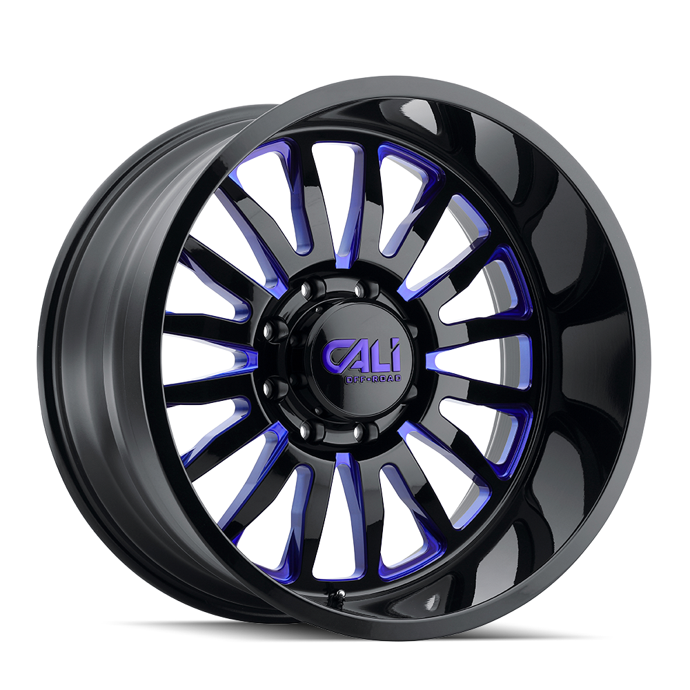 The Wheel Group black auto part