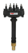 MSD Black Chevy Low-Profile Crank Trigger Distributor MSD Black Low-Profile Chevy Racing Distributor MSD Ignition