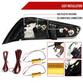 EVO X LED TAIL LIGHTS- MATTE BLACK
