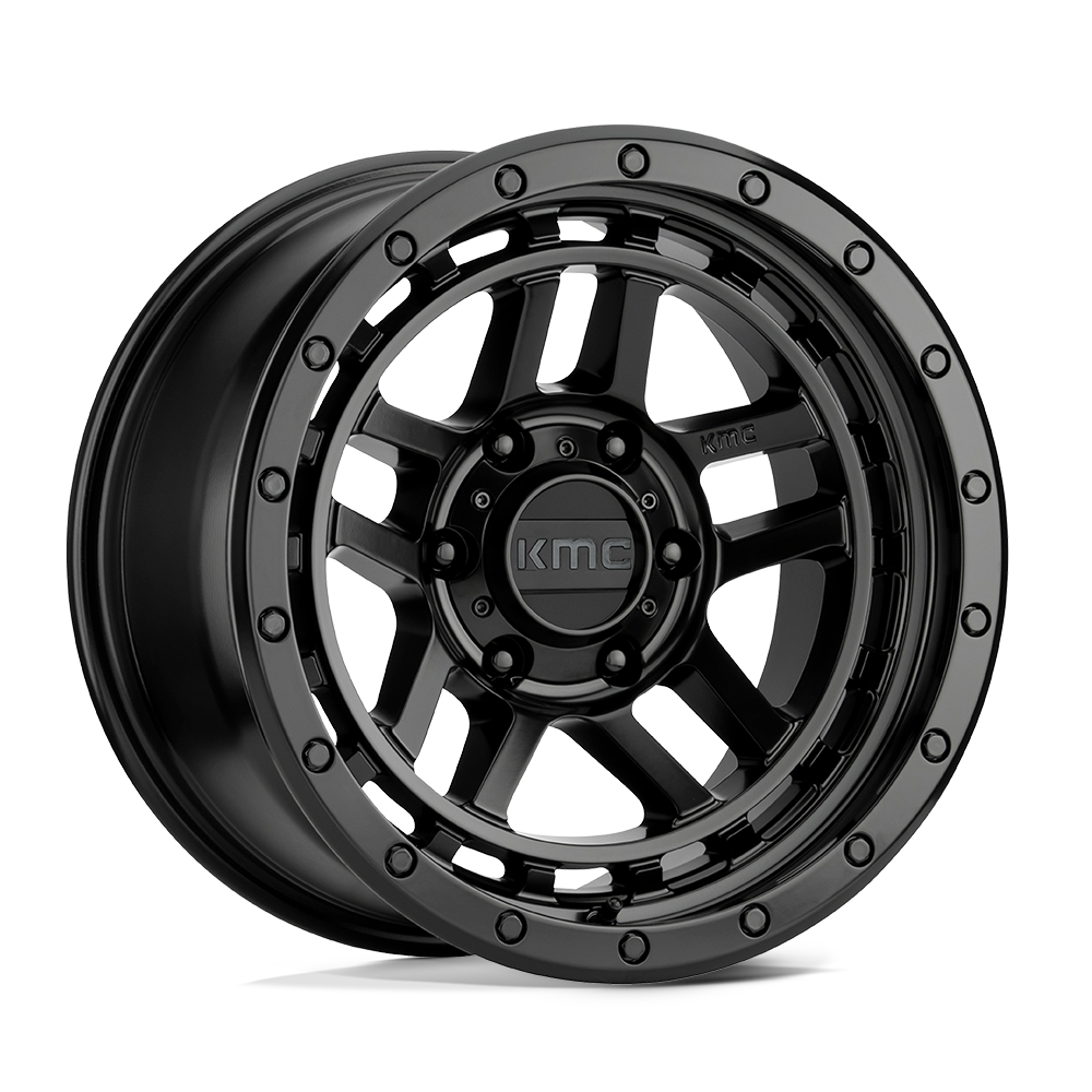 ~(34 lbs. 20X20X11)~ RECON 17x8.5 6x139.70 SATIN BLACK (18 mm)
