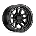 KMC Wheels black auto part
