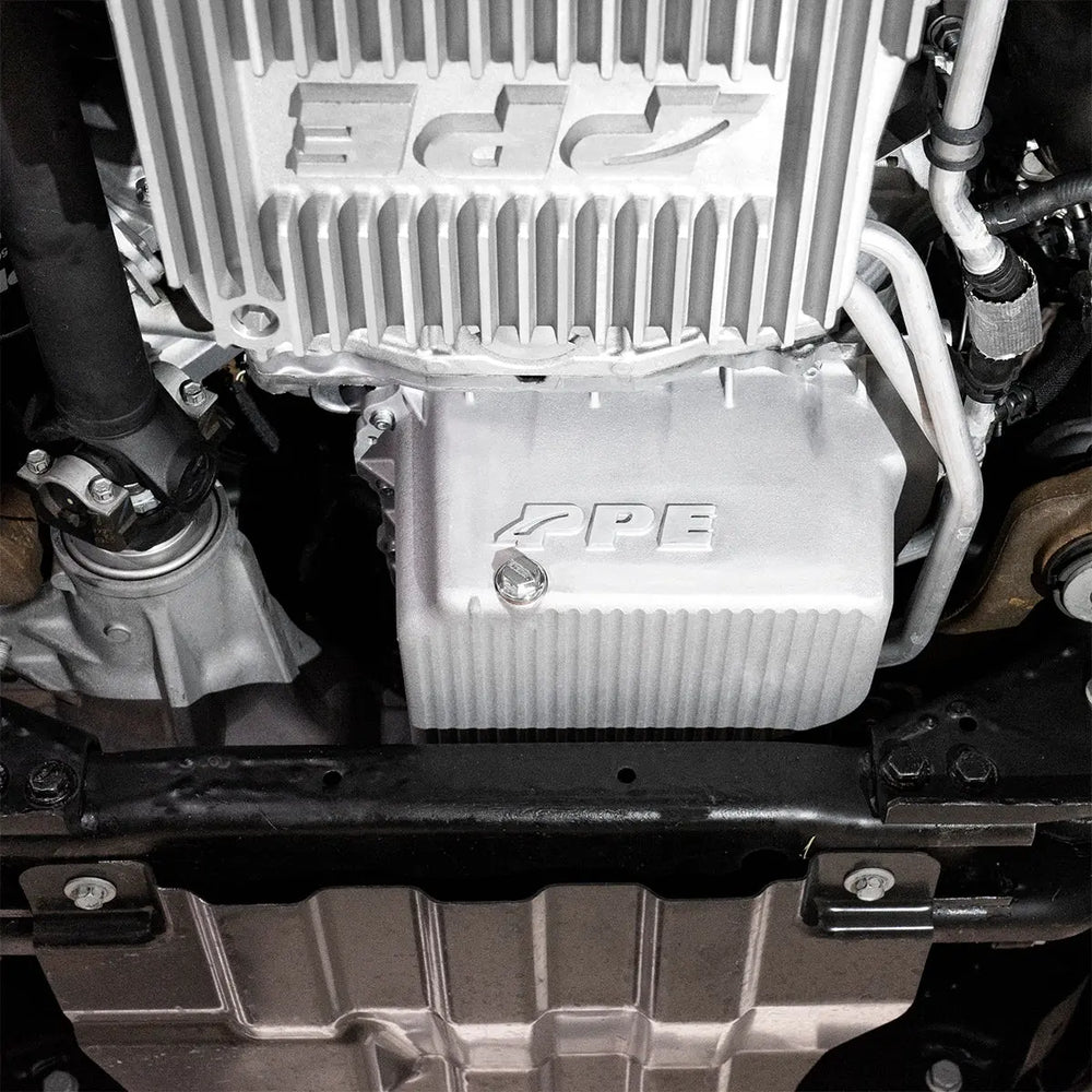 2023 SILVERADO/SIERRA 2500/3500 6.6L L5P ENGINE OIL PAN BLACK