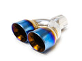 FactionFab Axle Back Exhaust Dual Burnt Stainless Tip 2022 WRX