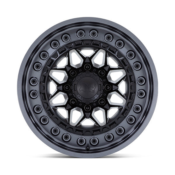 BR008 17X9 5X5.0 M-BLK M-GMTL-LP 0MM
