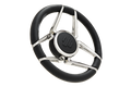 BLACK POLY GRIP SS BRUSHED SPOKES