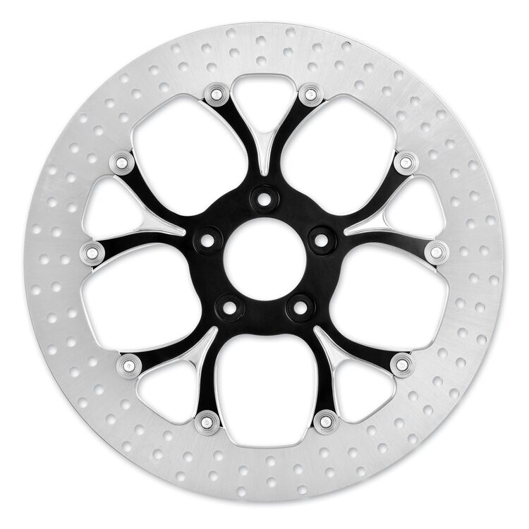 Performance Machine 11.5in Right Rear Disc Galaxy - Black Ops