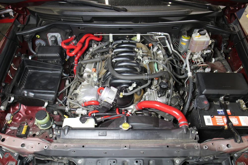 HPS Performance red auto part