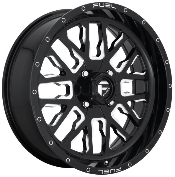 D611 20X7 4X156 GL-BLK-MIL 13MM