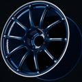 Advan RZII 15x6.0 / +35 Offset / 4x98 / 65mm Bore / Racing Indigo Blue and Ring