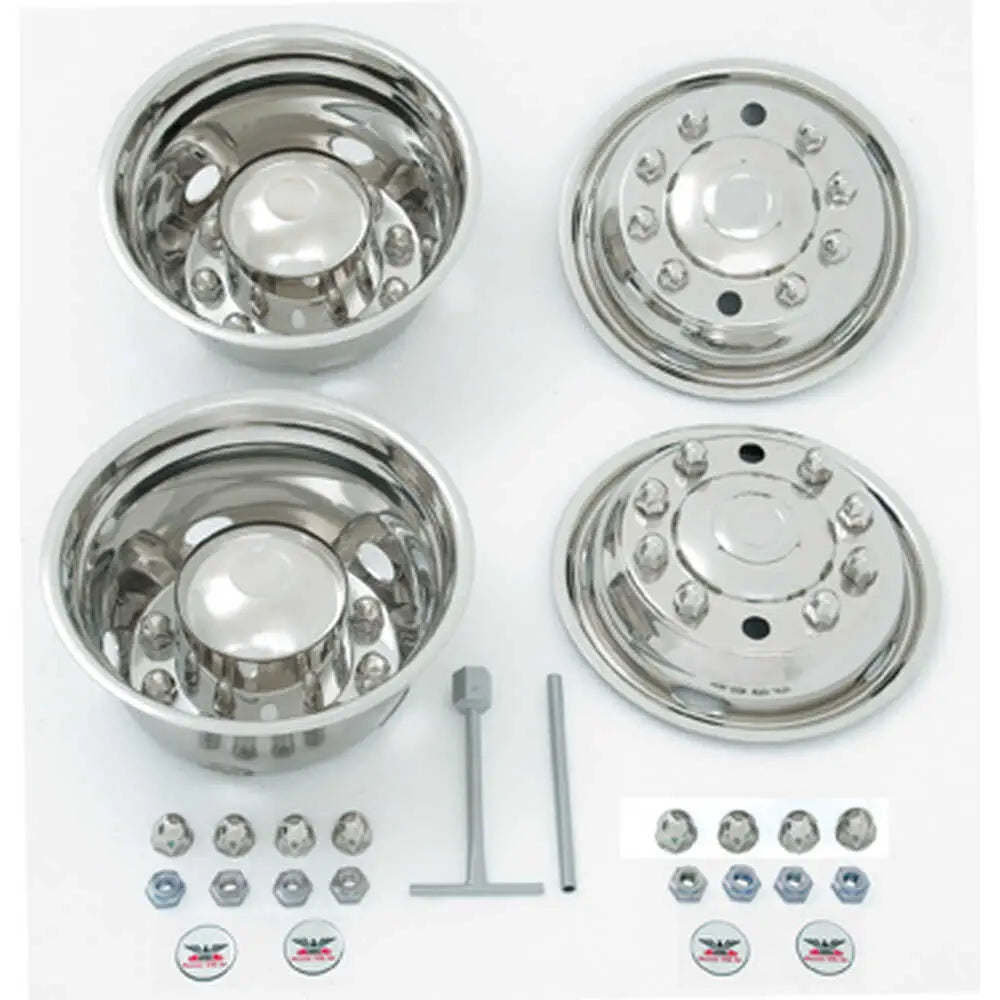 INTERNATIONAL 19.5IN 10LUG 5HH ON 285MM BC WHEEL #29195 DOTLINER SIMULATOR SET