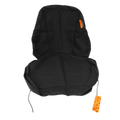 DEERE BACKHOE SEAT COVER - BLACK HE