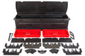 BLACK TOTE WITHOUT SLIDE BRACKET PORTABLE STORAGE/GUN CASE