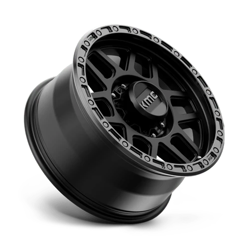 KMC Wheels black auto part
