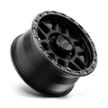 KMC Wheels black auto part