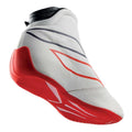 OMP One-S Shoes White/Red/Black - Size 48 (Fia 8856-2018)