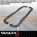 4" OVAL BENT TACOMA DOUBLE CAB
