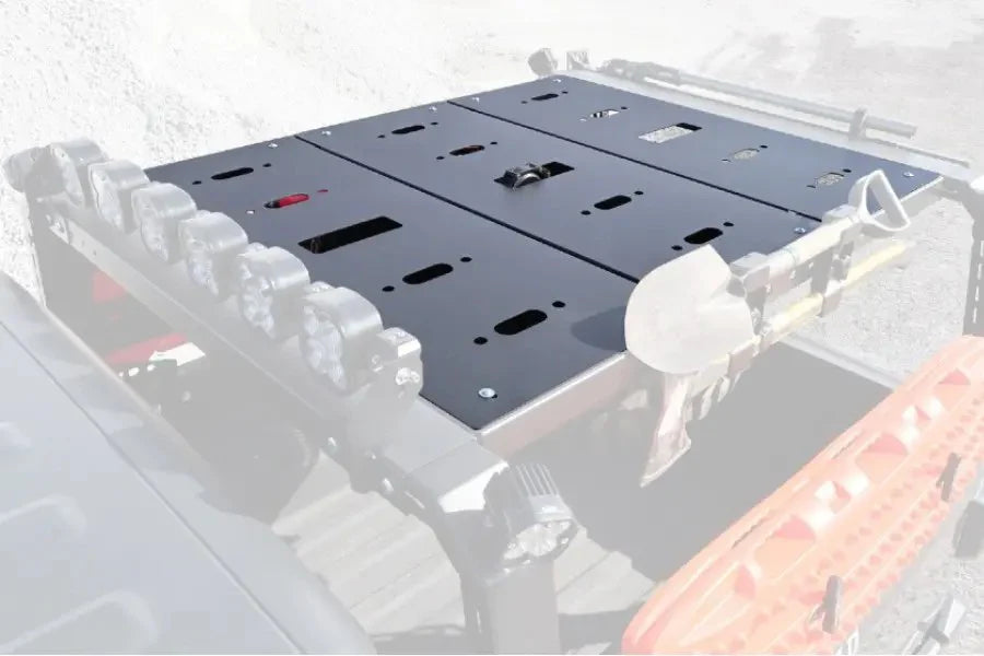 JT Black Ops Bed Rack Floor Kit (Black Powder Coated)