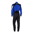 OMP KS-3X OVERALL FIA 8877-2022 (KIDS) BLACK / BLUE SZ 120