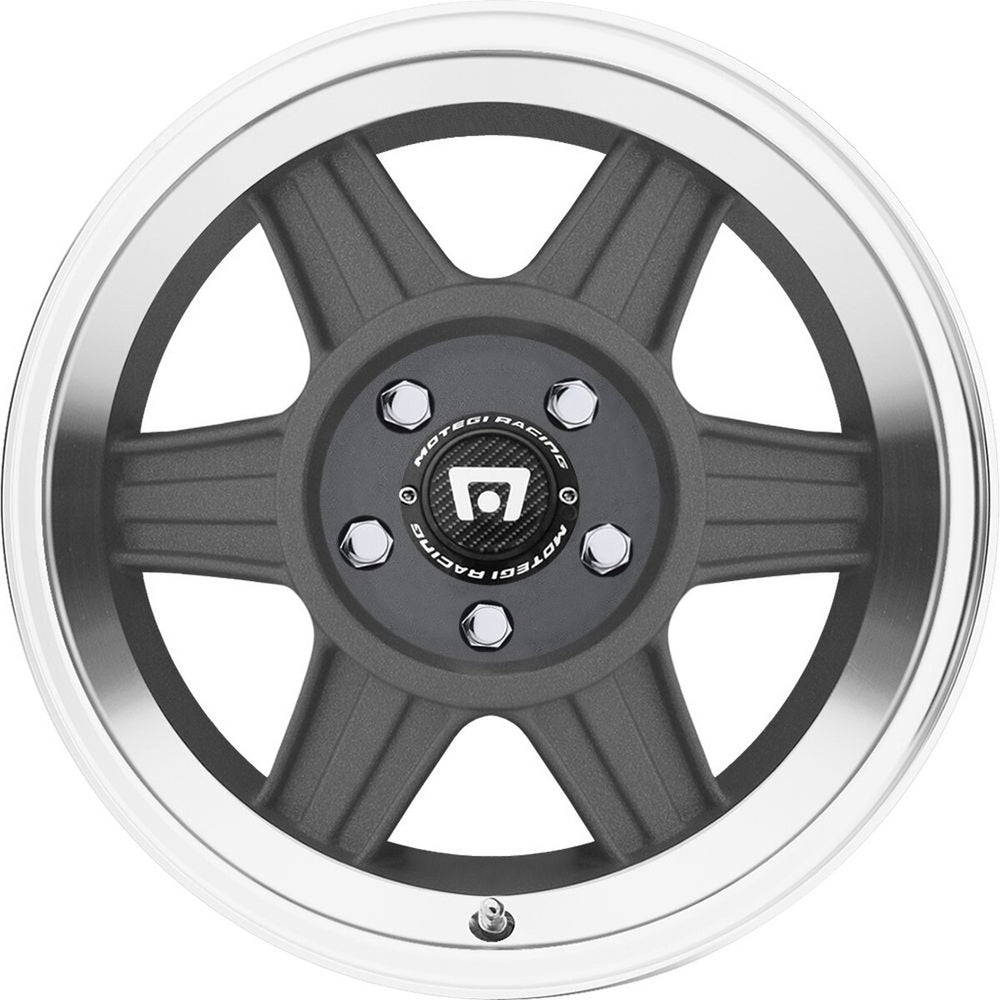 MR224 16X8 BLANK M-GRY POL XXMM (98-127)
