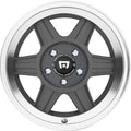 MR224 16X8 BLANK M-GRY POL XXMM (98-127)