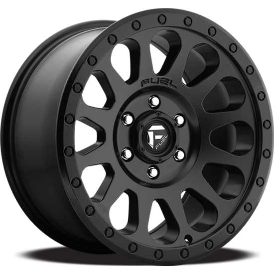 ~(44 lbs. 21X21X12)~ VECOR 18x9 6x139.70 MATTE BLACK (1 mm)