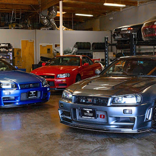 GReddy 89-94 Nissan Skyline GT-R R32 Flip-Up Tow Hook - Front
