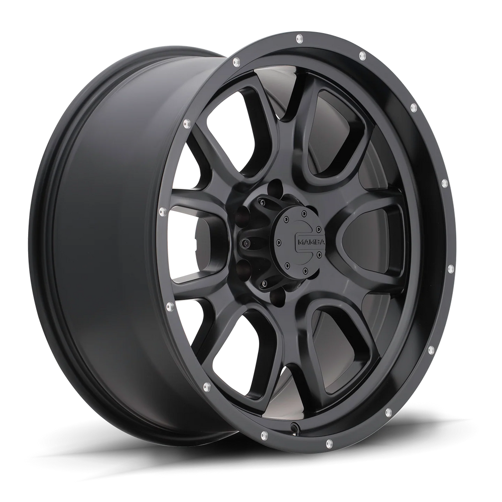 8X18020X9MATTE BLACK W/ D