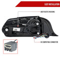FORD MUSTANG COUPE CONVERTIBLE/ FULL LED TAILIGHT