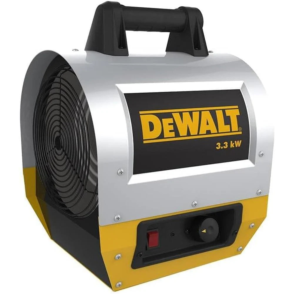 DEWALT 3.3KW / 11260 BTU FORCED AIR ELECTRIC HEATER
