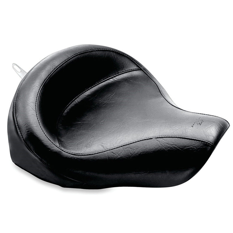 Mustang 06-17 Harley Dyna Wide Touring Solo Seat - Black