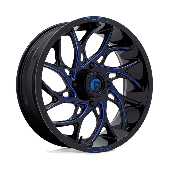 D778 22X7 4X137 G-BLK-MILL-BLU 00MM