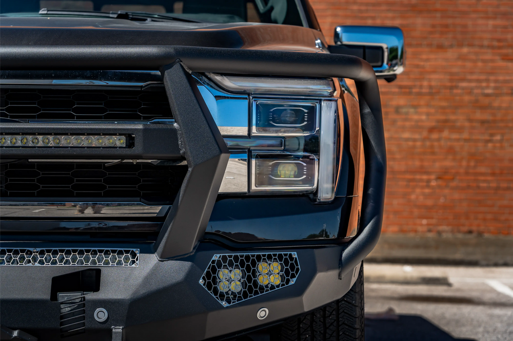 24C F150 EVOLUTION FRONT WINCH BUMPER REAPER GUARD TEXTURE BLACK