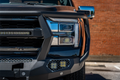 24C F150 EVOLUTION FRONT WINCH BUMPER REAPER GUARD TEXTURE BLACK