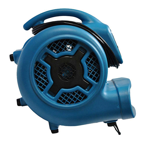 3/4HP 3200CFM 7.5AMPS 4 POSITIONS 3 SPEEDS AIR MOVER BLUE