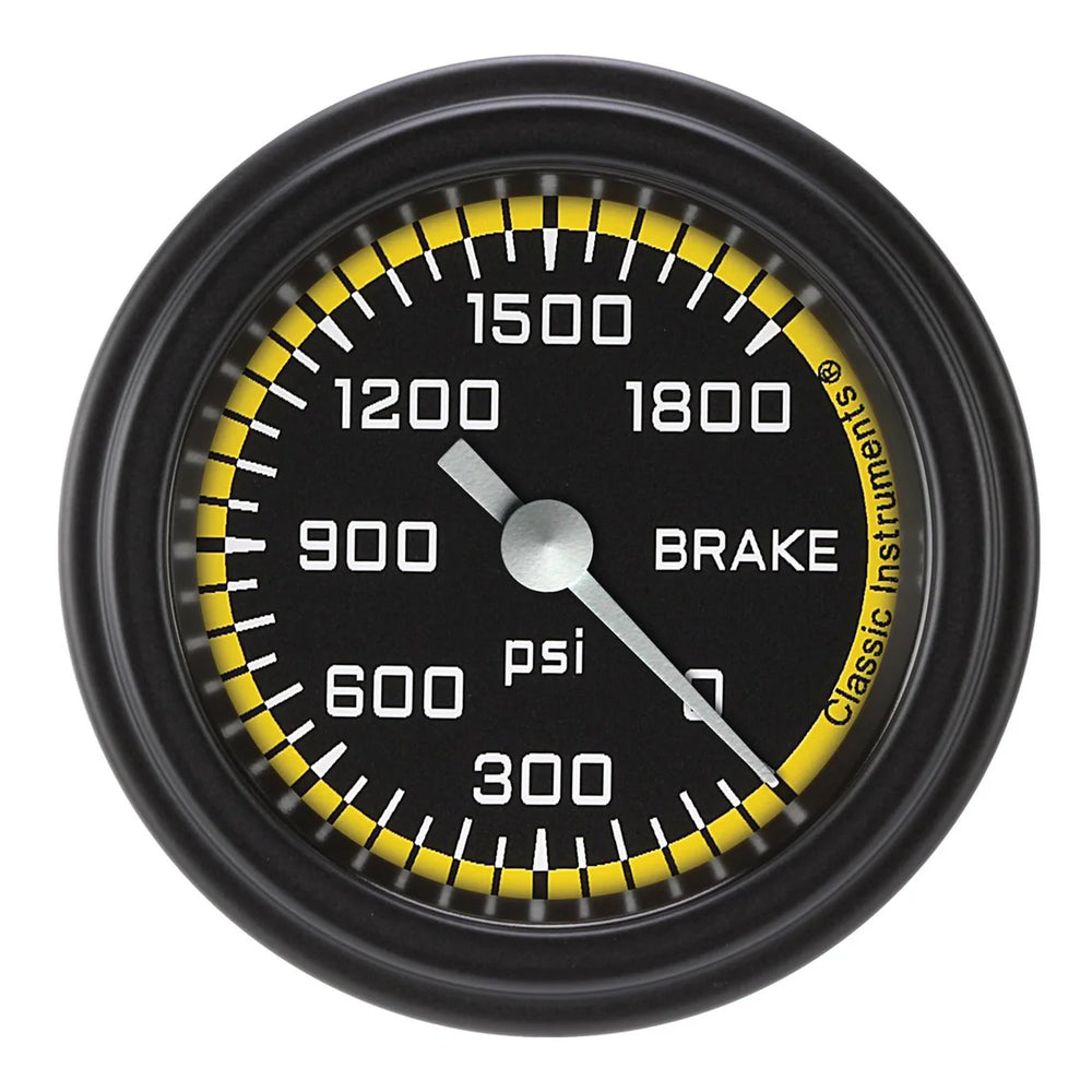 AUTO CROSS YELLOW 2IN BRAKE PRESSUR