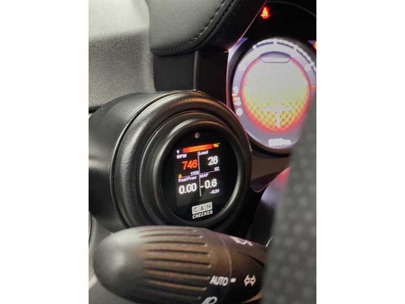 Wagner Tuning Fiat 500 Abarth MFD15 Gen2 Digital Dash Display