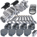 Eagle Chevy LT1 350 1Pc 3.750in Crank 6.000in I-Beam Rods -16cc 4.000in Pistons Rotating Assembly