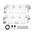 Valve Cover Set Billet Upper for 2004.5-2010 Duramax LLY/LBZ/LMM Raw Aluminum
