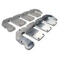 Valve Cover Set Billet Upper for 2004.5-2010 Duramax LLY/LBZ/LMM Raw Aluminum