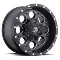 ~(34 lbs. 20X20X12)~ REVOLVER 17x9 5x114.30/5x127.00 MATTE BLACK MILLED (-12 mm)