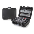 NANUK 930 WATERPROOF HARD CASE W/LID ORG.W/DIVIDERBLACK INTERIOR: 18 X 13 X 6.9IN