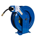 HD DUAL ARM HOSE REEL 1/2IN X 50FT 1/2IN NPT MALE OUT 1/2IN NPT FEMALE IN ST